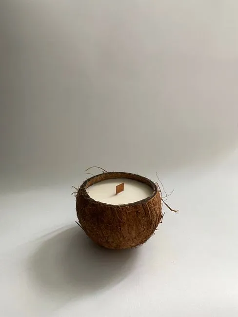 Lilin Aromaterapi Batok Kelapa