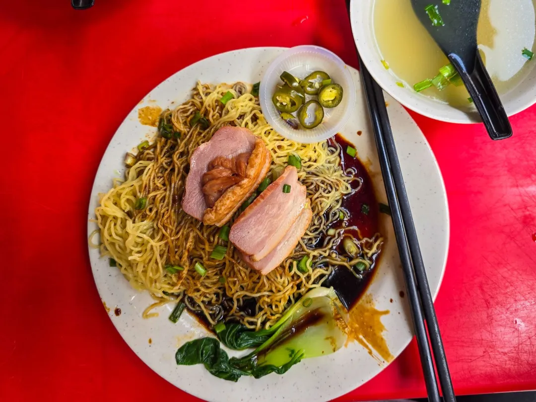 Mie Bebek Panggang