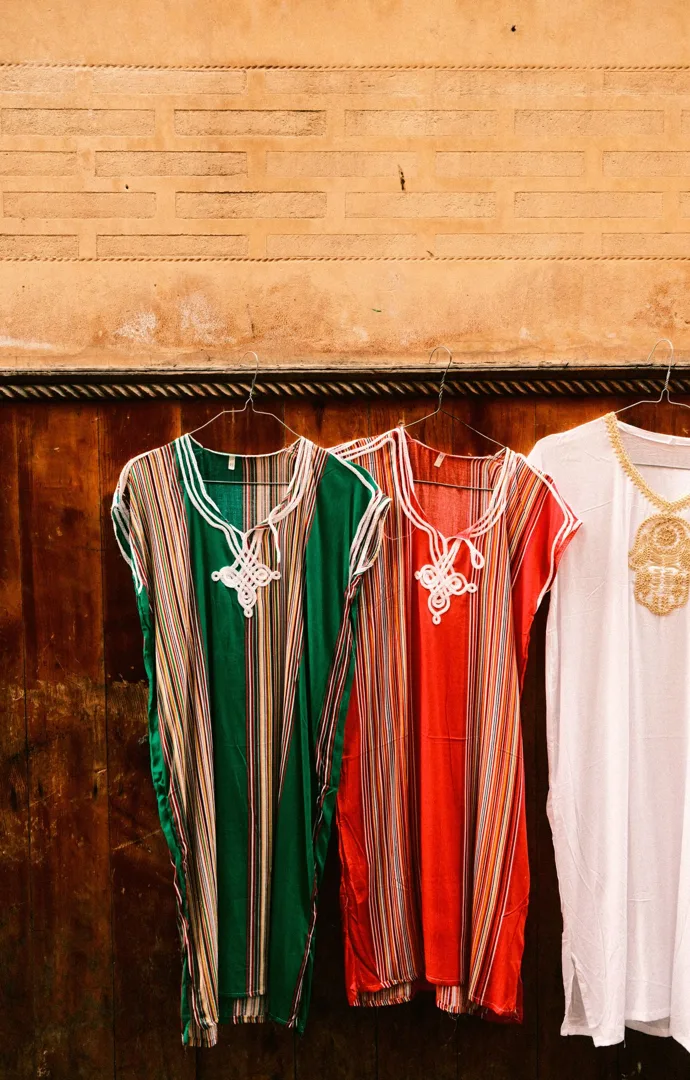 Gamis Jalabiya Motif Garis