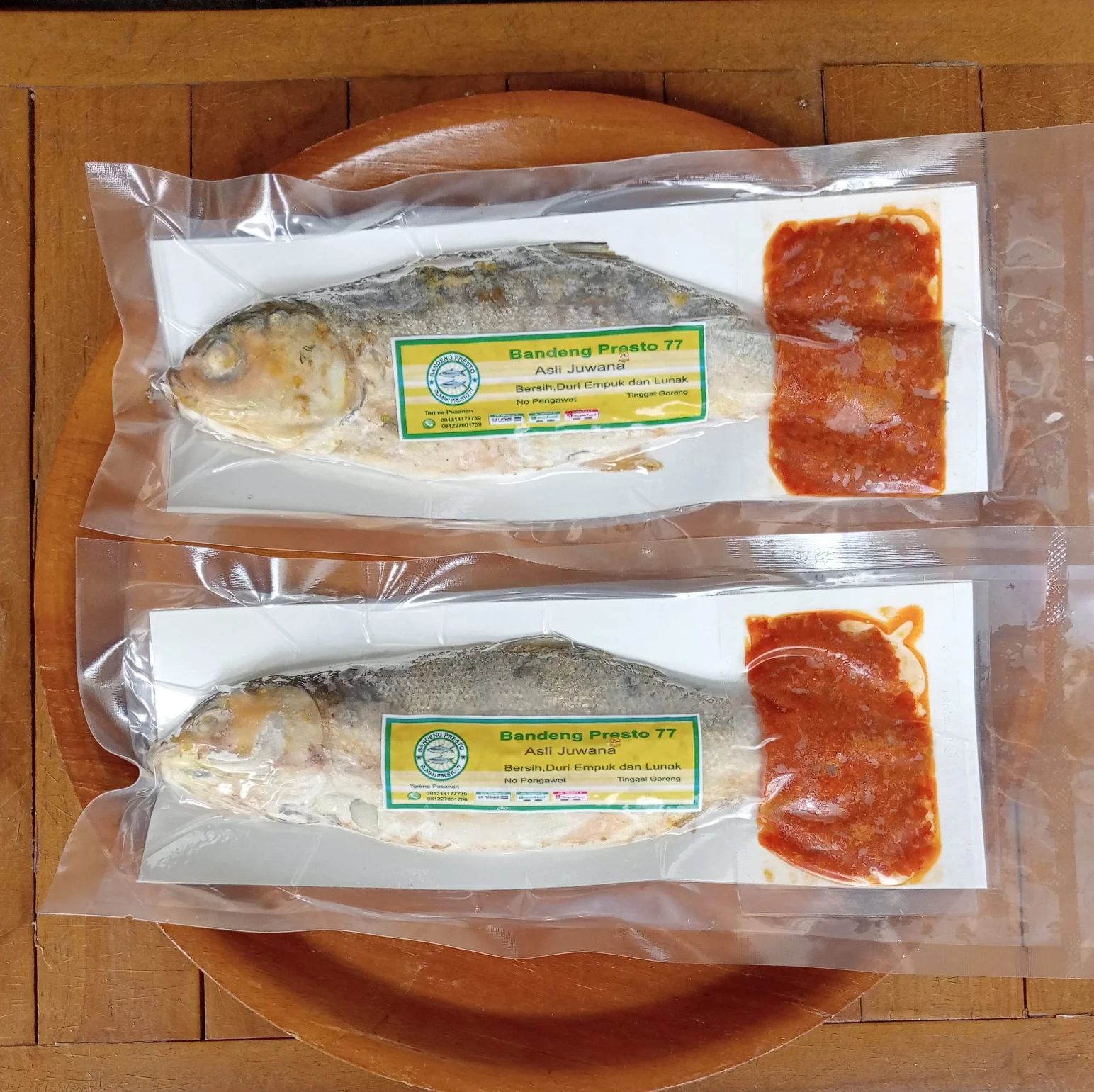 Bandeng presto + 1 Sambel