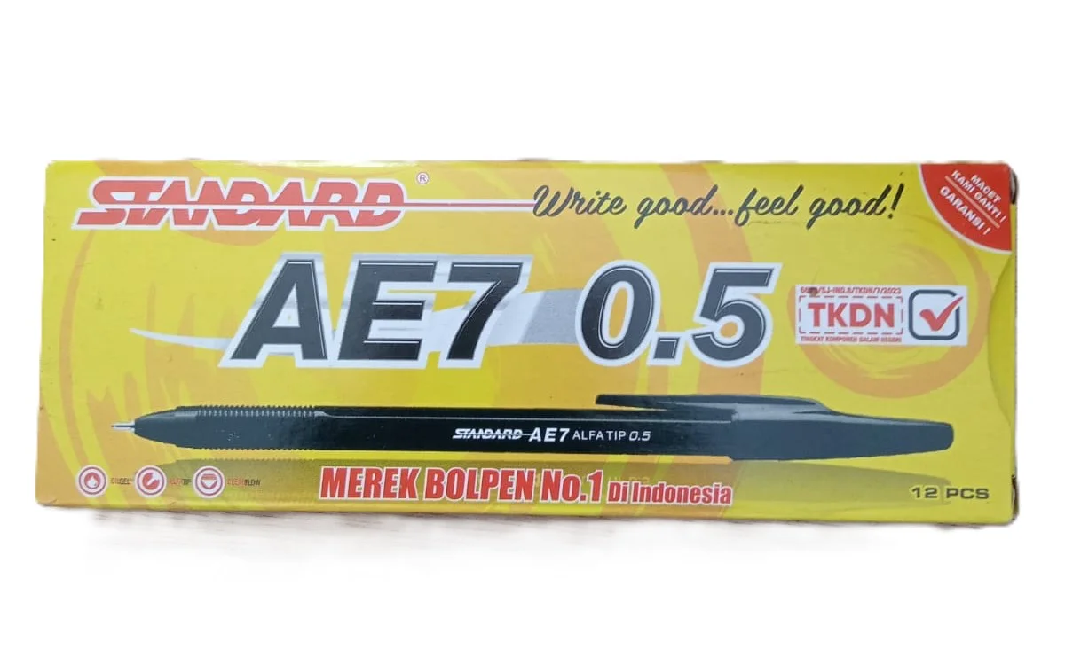 PEN STANDARD AE7 HITAM