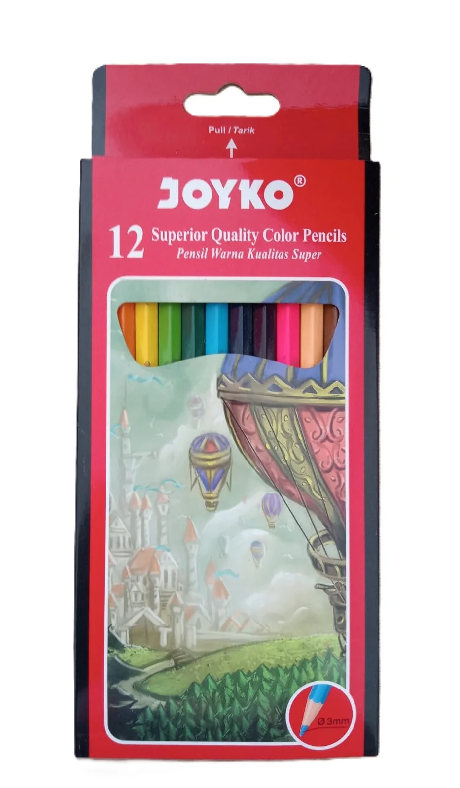 PENCIL WARNA JOYKO 12W CP100