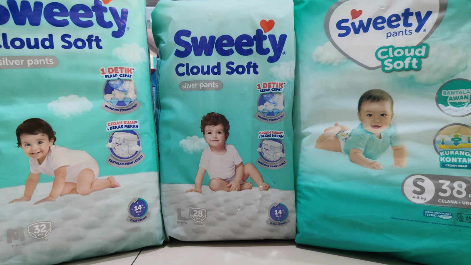 Sweety silver s,m,l