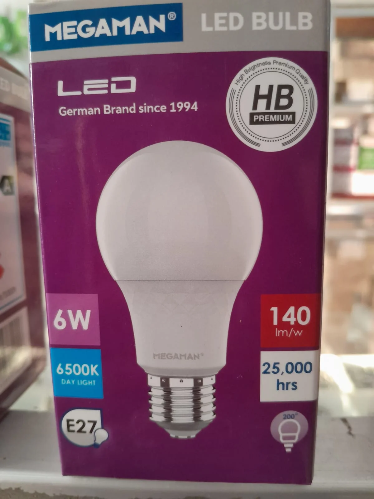Lamou LED Megaman 6 watt