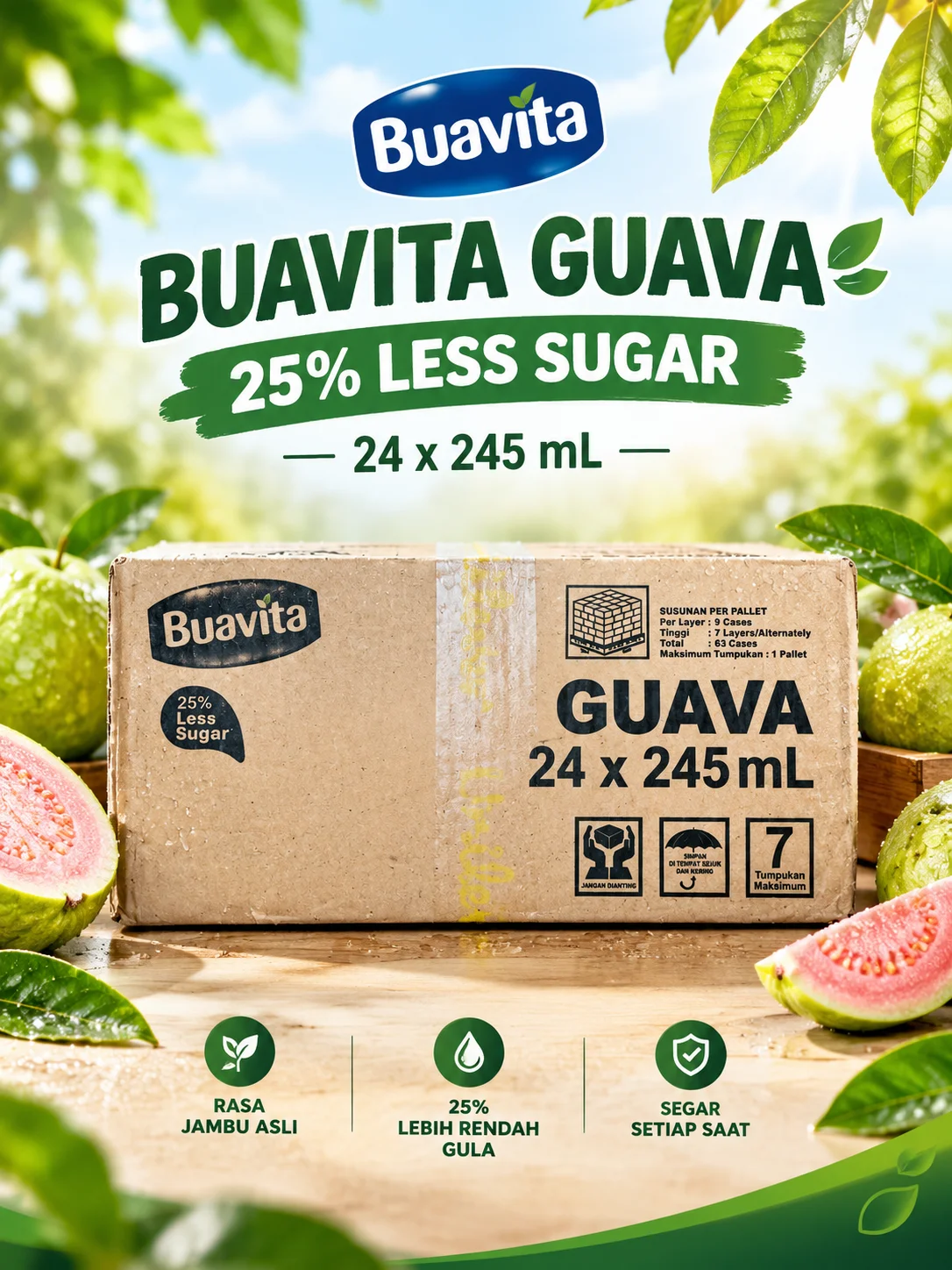 Buavita jambu 245ml