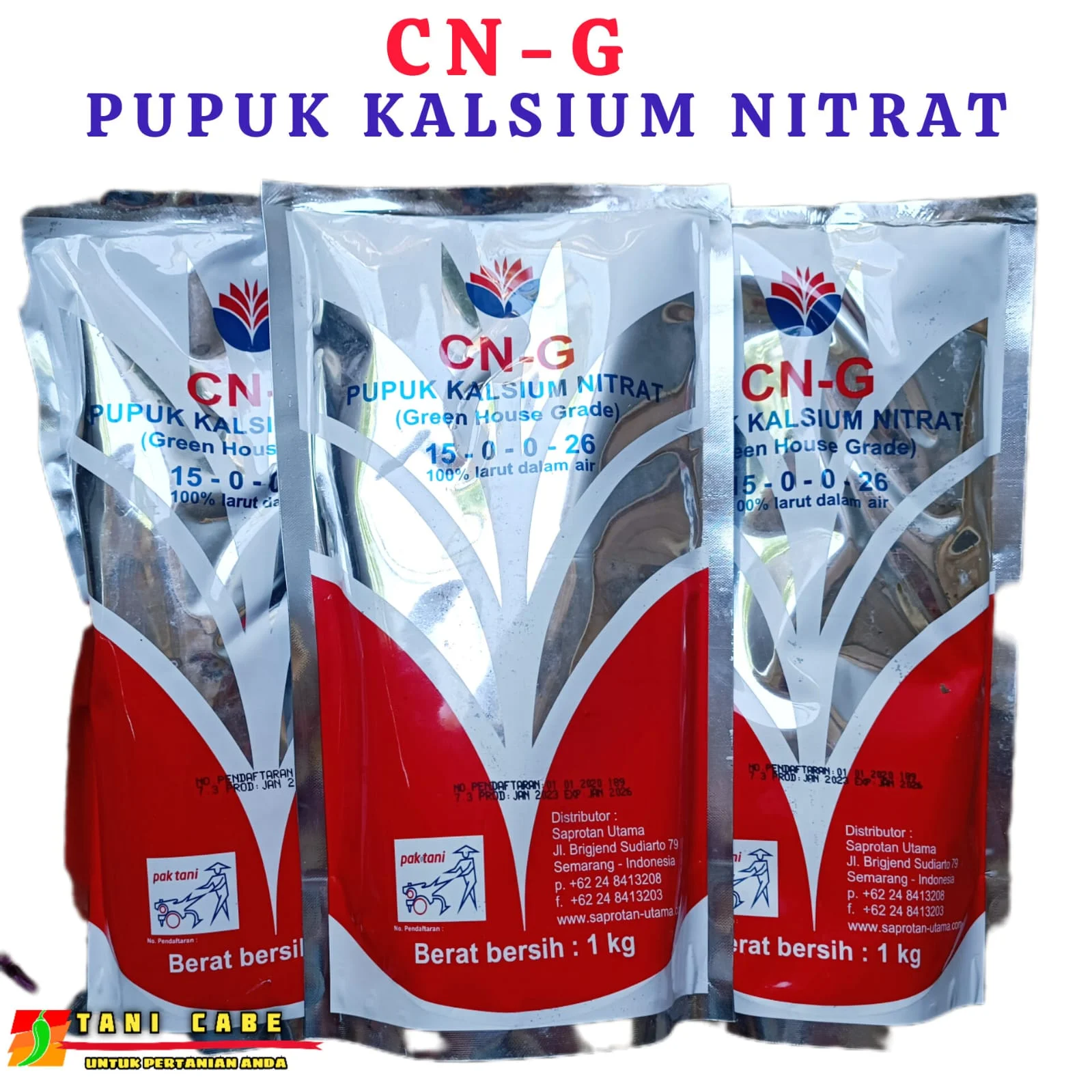 Pupuk Kalsium Nitrat