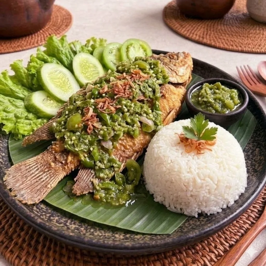 GURAME SAMBEL IJO + NASI