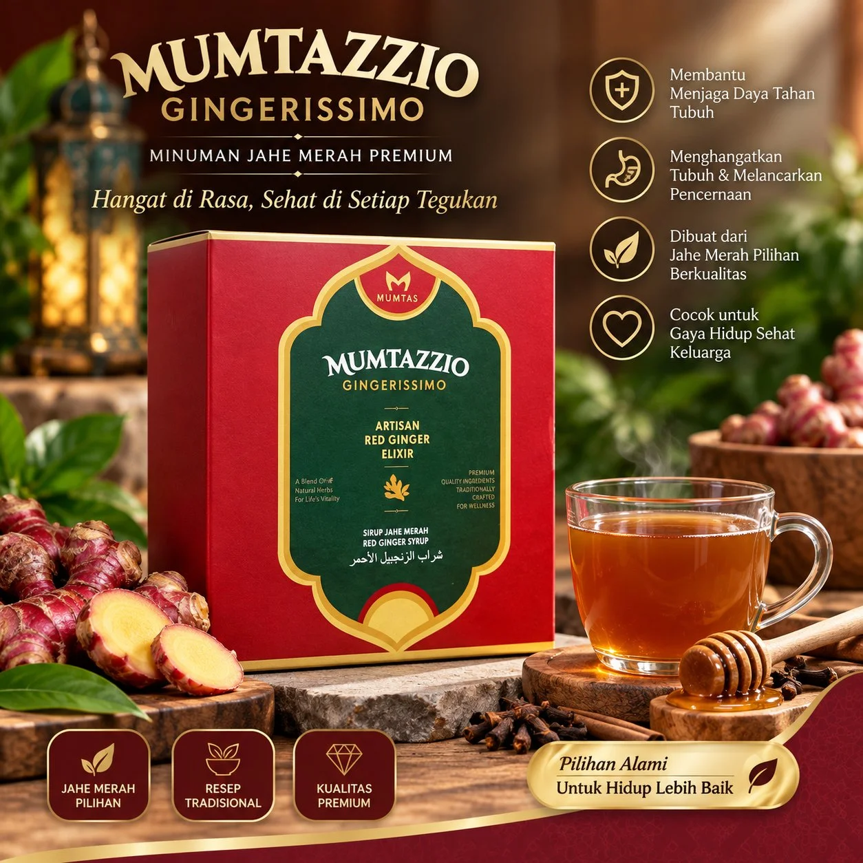 MUMTAZZIO GINGERRISSIMO ( SIRUP JAHE )