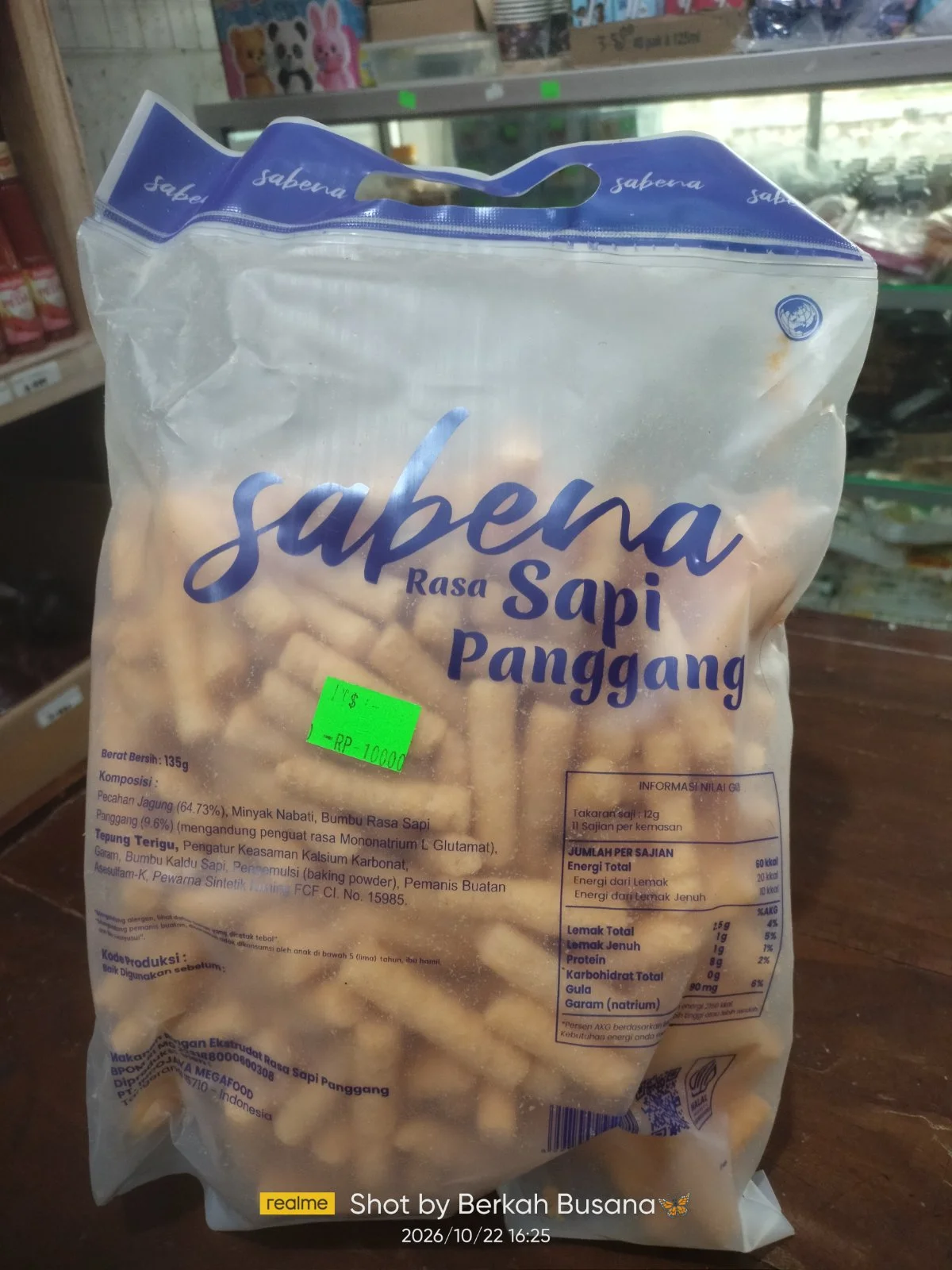 Sabena sapi panggang