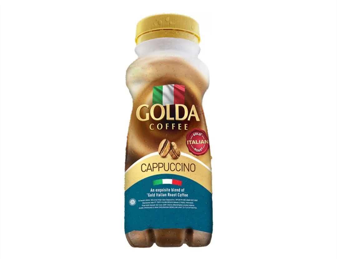 Golda Minuman Kopi Cappucino Pet 200 ml