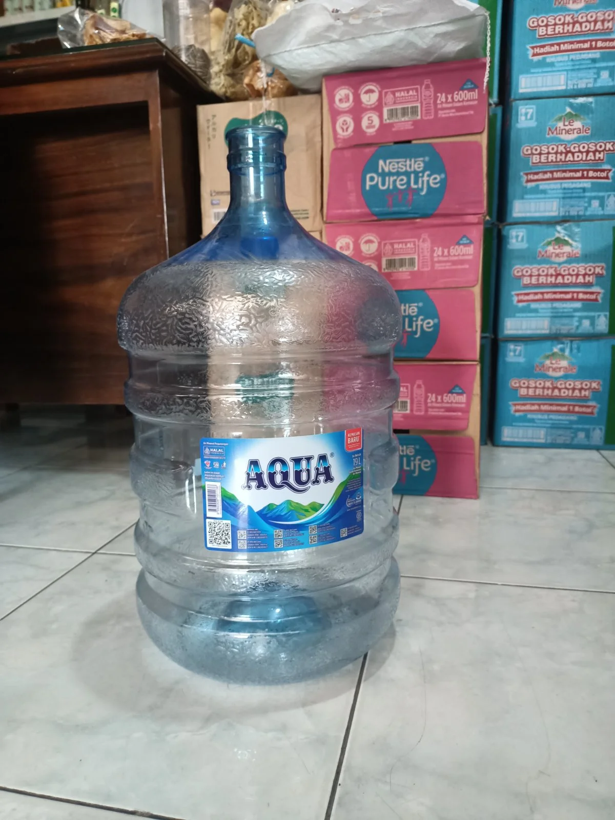 Galon Kosong Baru 19 L Aqua