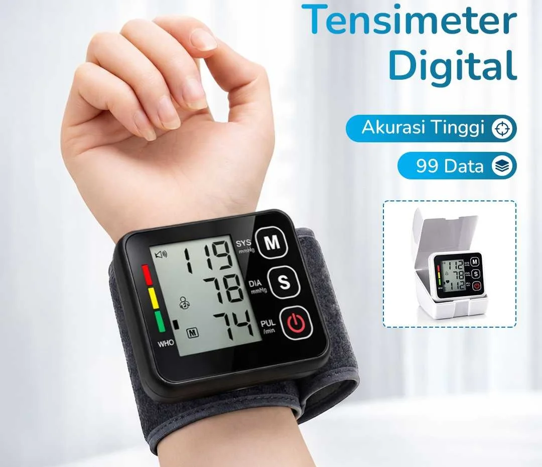 TENSIMETER DIGITAL AOZTO PENGUKUR TEKANAN DARAH WROSTO MONITOR BP502