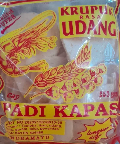 Kerupuk udang padikapas