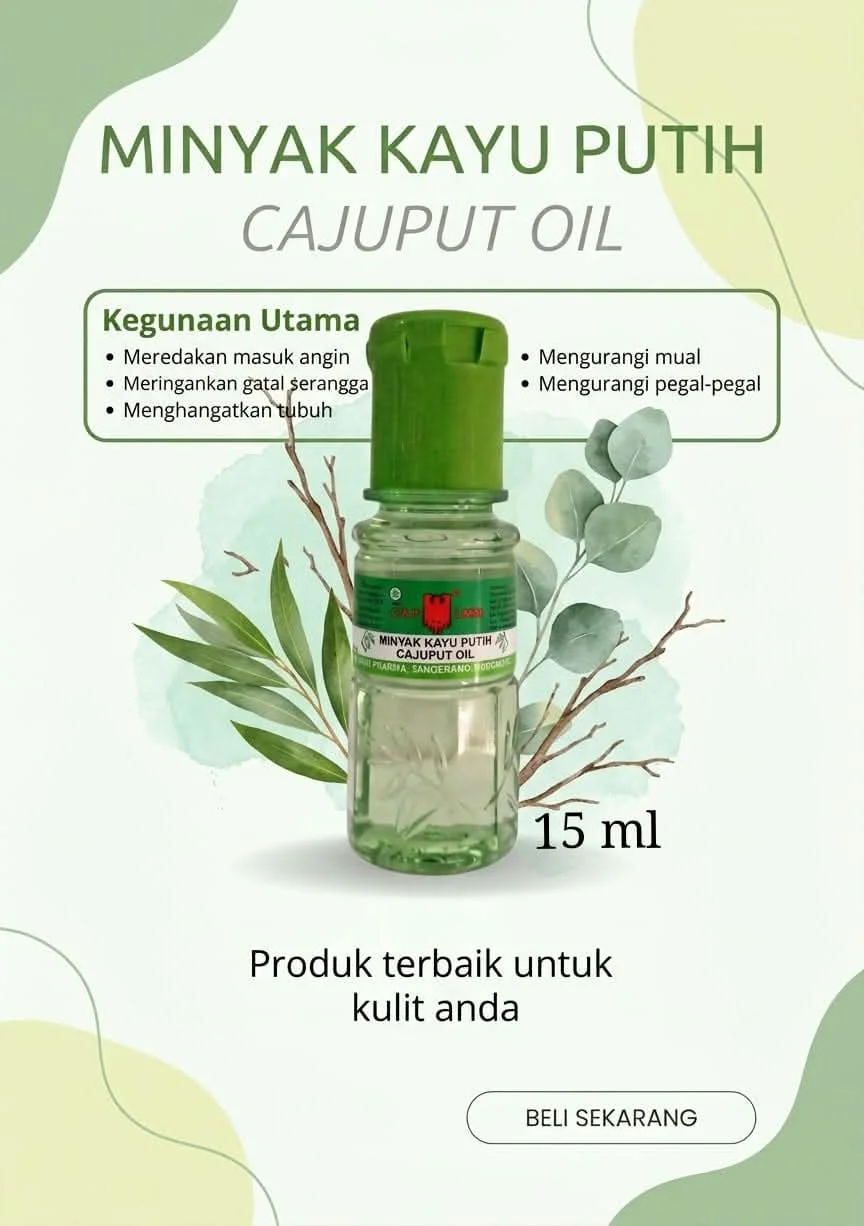 MINYAK KAYU PUTIH CAP LANG 15 ML