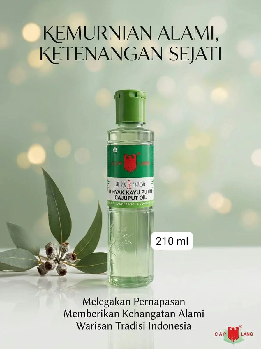 MINYAK KAYU PUTIH CAP LANG 210 ML