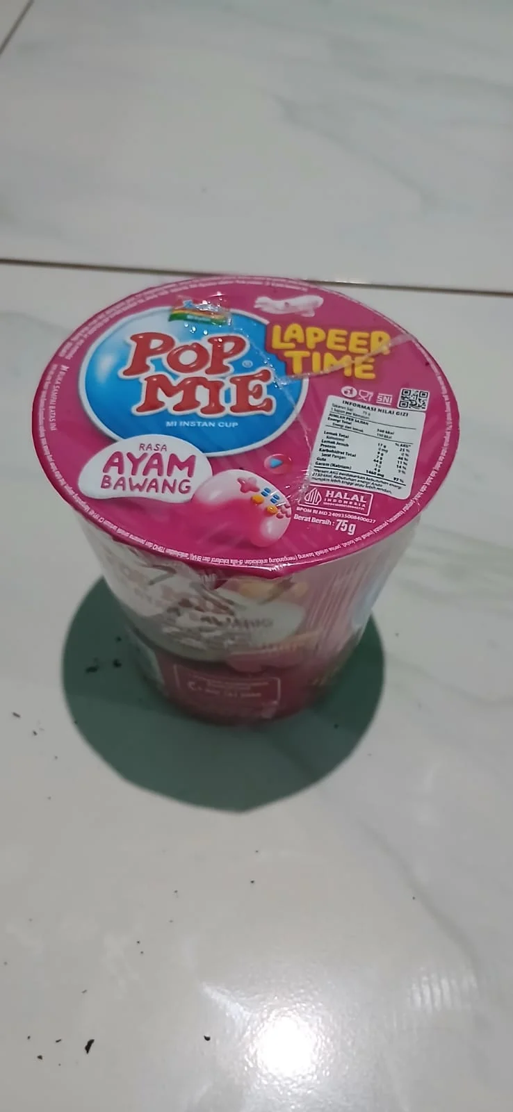 Pop Mie Ayam Bawang