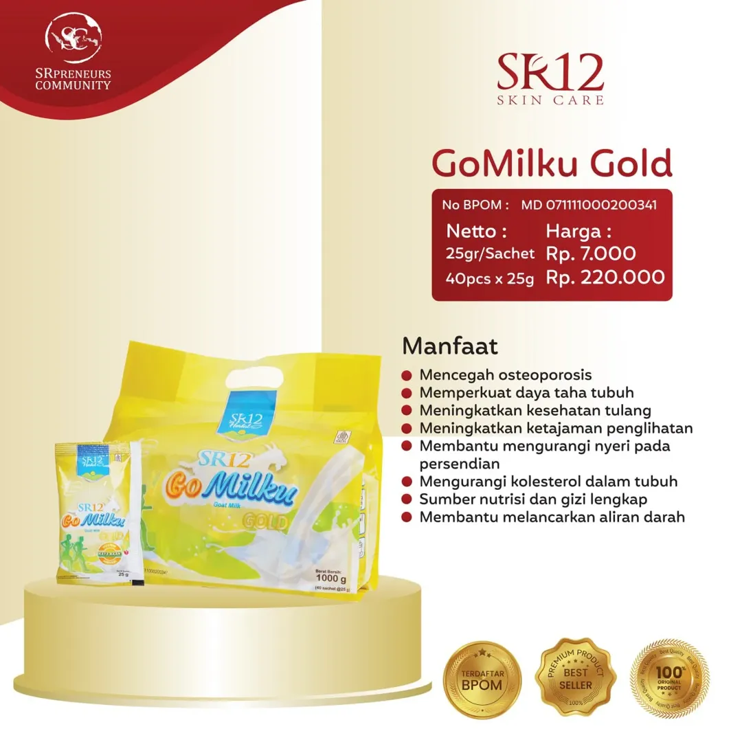 Gomilku Gold Sachet isi 40