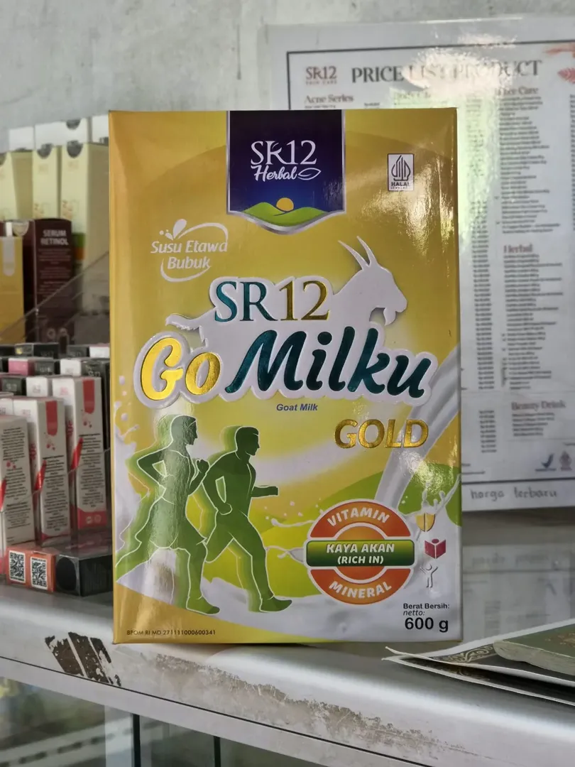Gomilku Gold Susu Kambing Etawa 600 gr